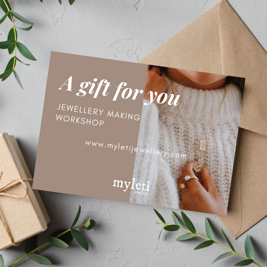 Jewellery Making Workshop Gift Card