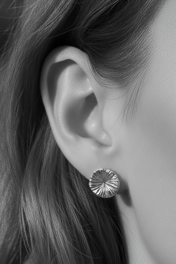Sterling Silver Wildflower Stud Earrings - Myleti Jewellery