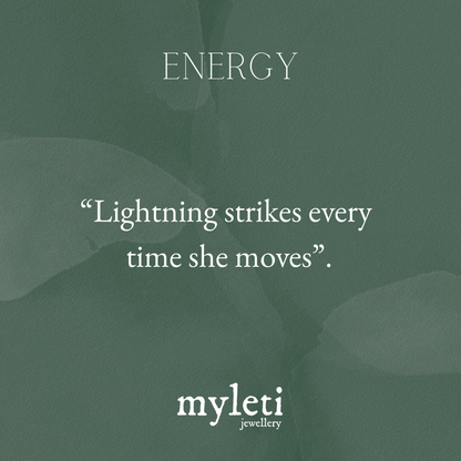 Sterling Silver & Gold Vermeil Lightning Bolt Charm Pendant - Myleti Jewellery