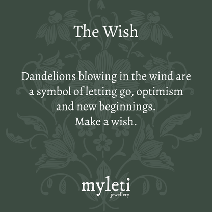 Sterling Silver Wish Pendant Necklace - Myleti Jewellery
