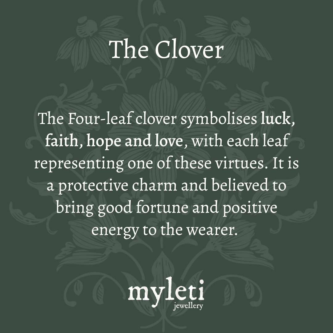 Sterling Silver Four Leaf Clover Mini Necklace - Myleti Jewellery