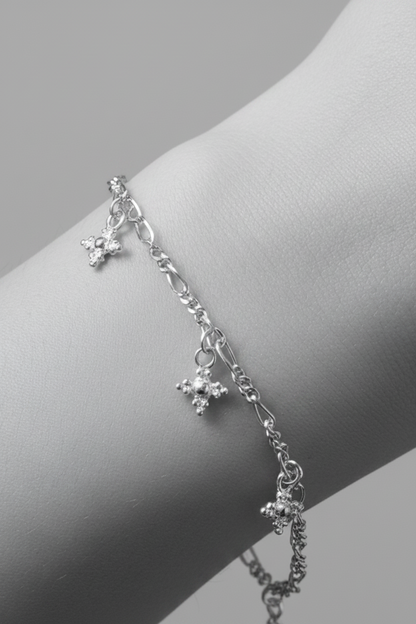 Sterling Silver Mini Charm Bracelet - Myleti Jewellery