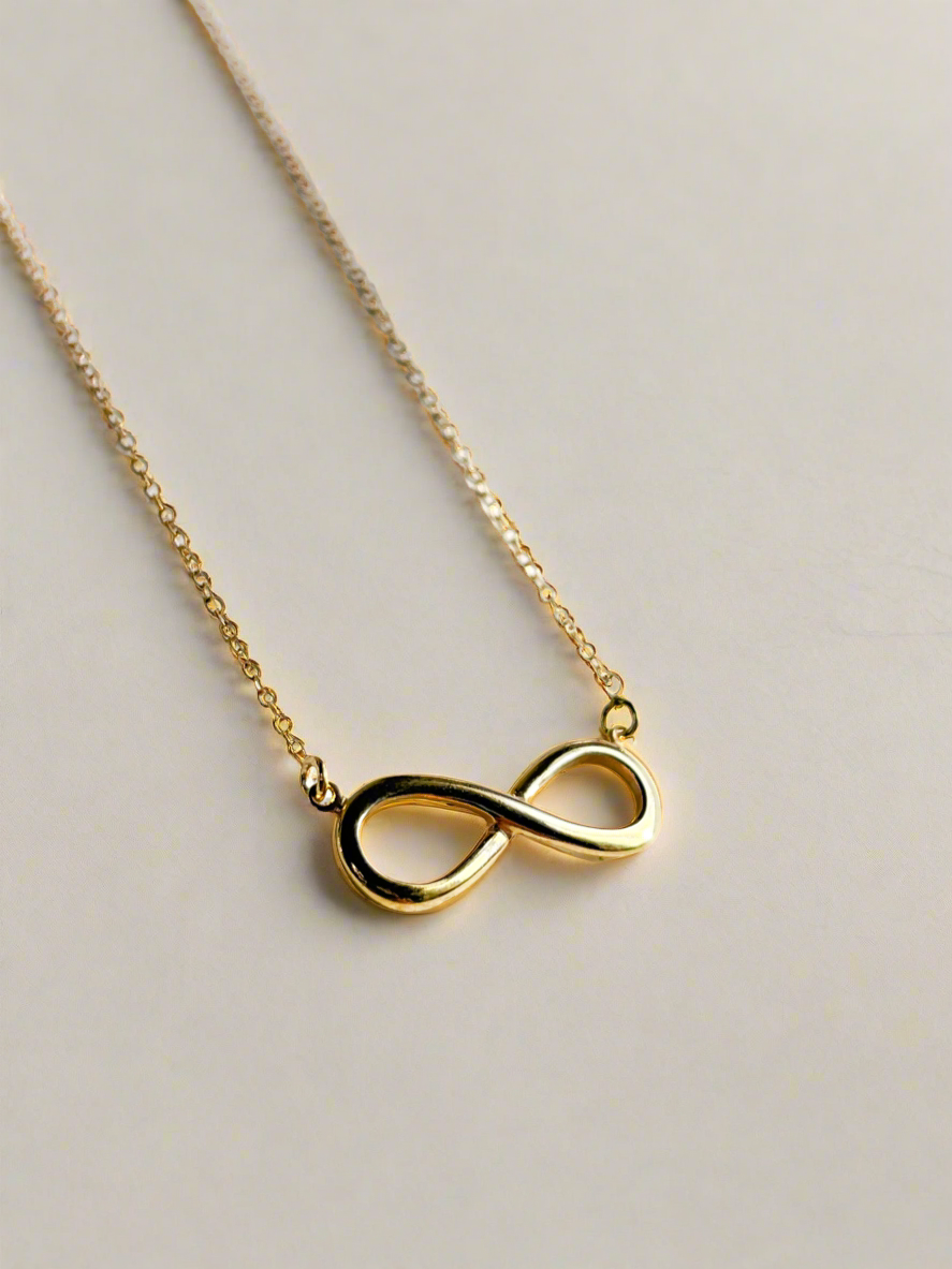 Gold Vermeil Infinity Love Necklace