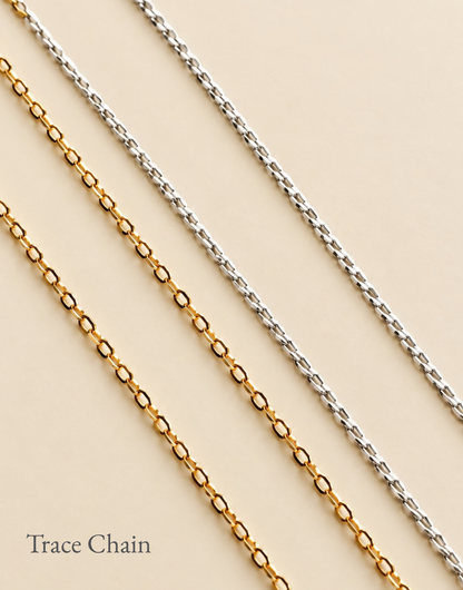 Silver & Gold Fine Chain Necklace