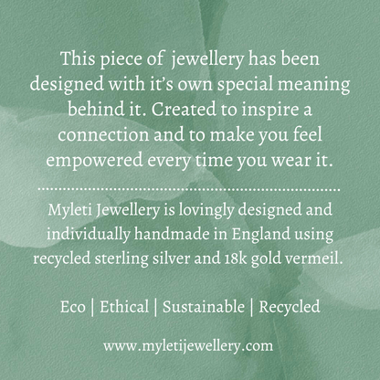 Sterling Silver Light Catcher Faceted Pendant Necklace - Myleti Jewellery