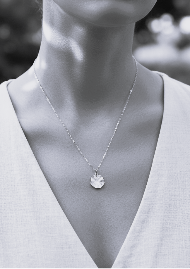 Sterling Silver Wildflower Necklace - Myleti Jewellery