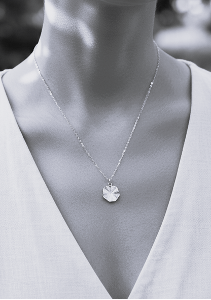 Sterling Silver Wildflower Necklace - Myleti Jewellery