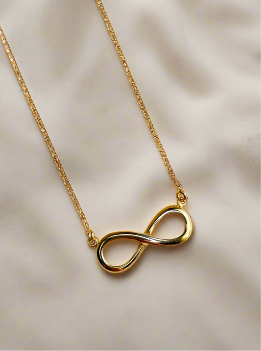 Gold Vermeil Infinity Love Necklace