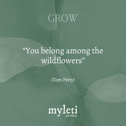 Sterling Silver Wildflower Stud Earrings - Myleti Jewellery