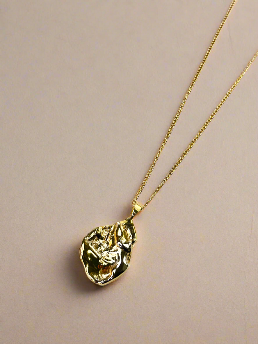 Gold Vermeil Molten Strength Necklace