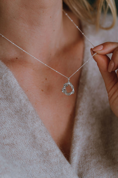 Sterling Silver Entwine Knot Necklace - Myleti Jewellery