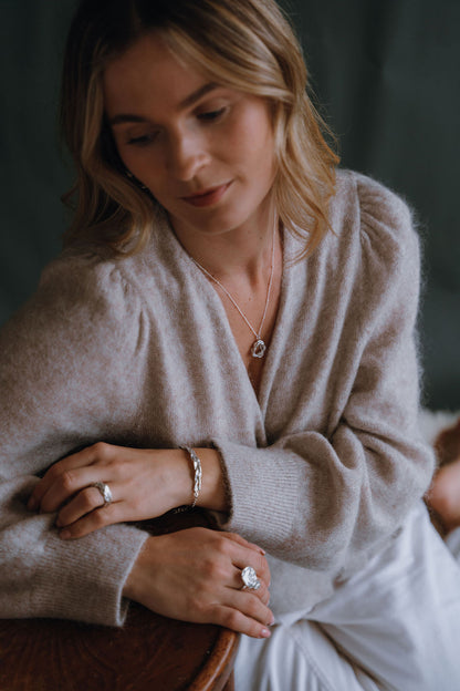 Sterling Silver Entwine Knot Necklace - Myleti Jewellery