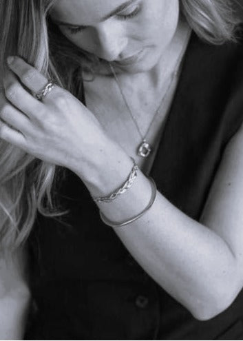 Sterling Silver Timeless Cuff Bangle - Myleti Jewellery