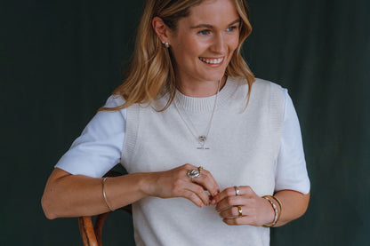 Sterling Silver Spinner Calm Necklace - Myleti Jewellery