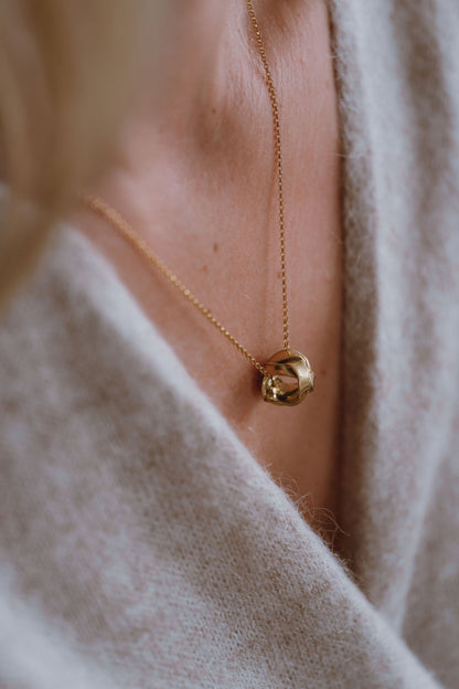 Gold Vermeil Spinner Calm Necklace - Myleti Jewellery