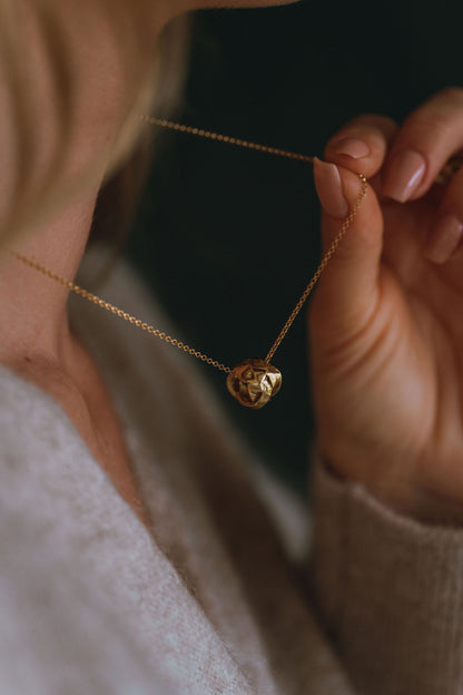 Gold Vermeil Spinner Calm Necklace - Myleti Jewellery