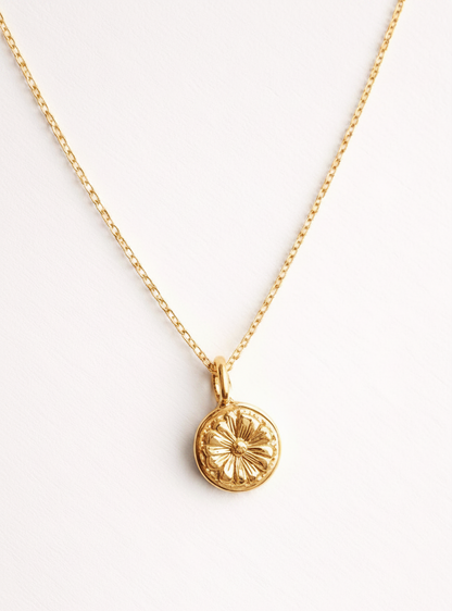 Gold Vermeil Resilience Daisy Necklace