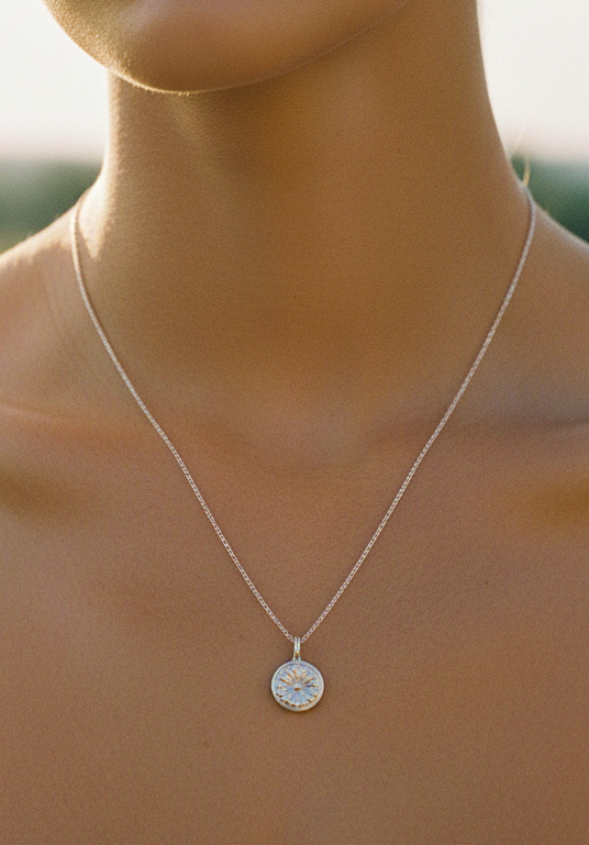 Sterling Silver Resilience Daisy Necklace - Myleti Jewellery