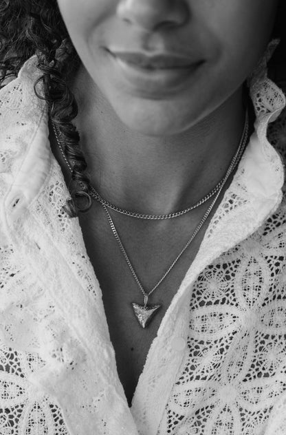 Sterling Silver Take Aim Arrow Head Pendant Necklace - Myleti Jewellery