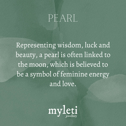 Timeless Sterling Silver Hoop & Freshwater Pearl Earrings - Myleti Jewellery