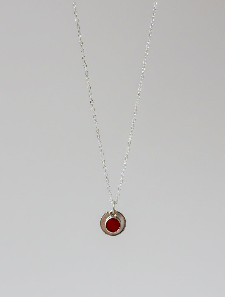 Sterling Silver Gemstone Necklace