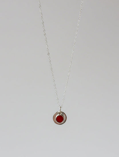 Sterling Silver Gemstone Necklace