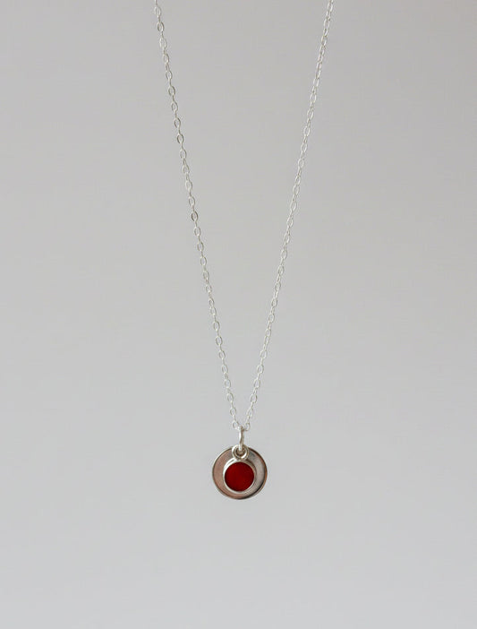 Sterling Silver Gemstone Necklace