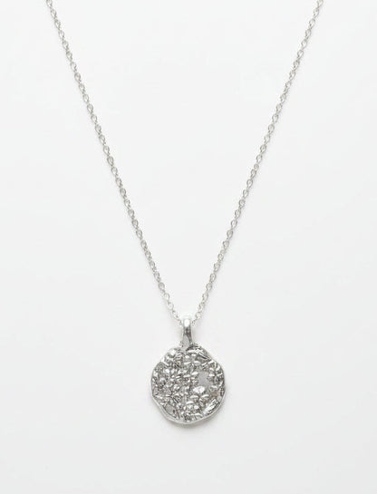 Large Sterling Silver Sakura Blossom Necklace