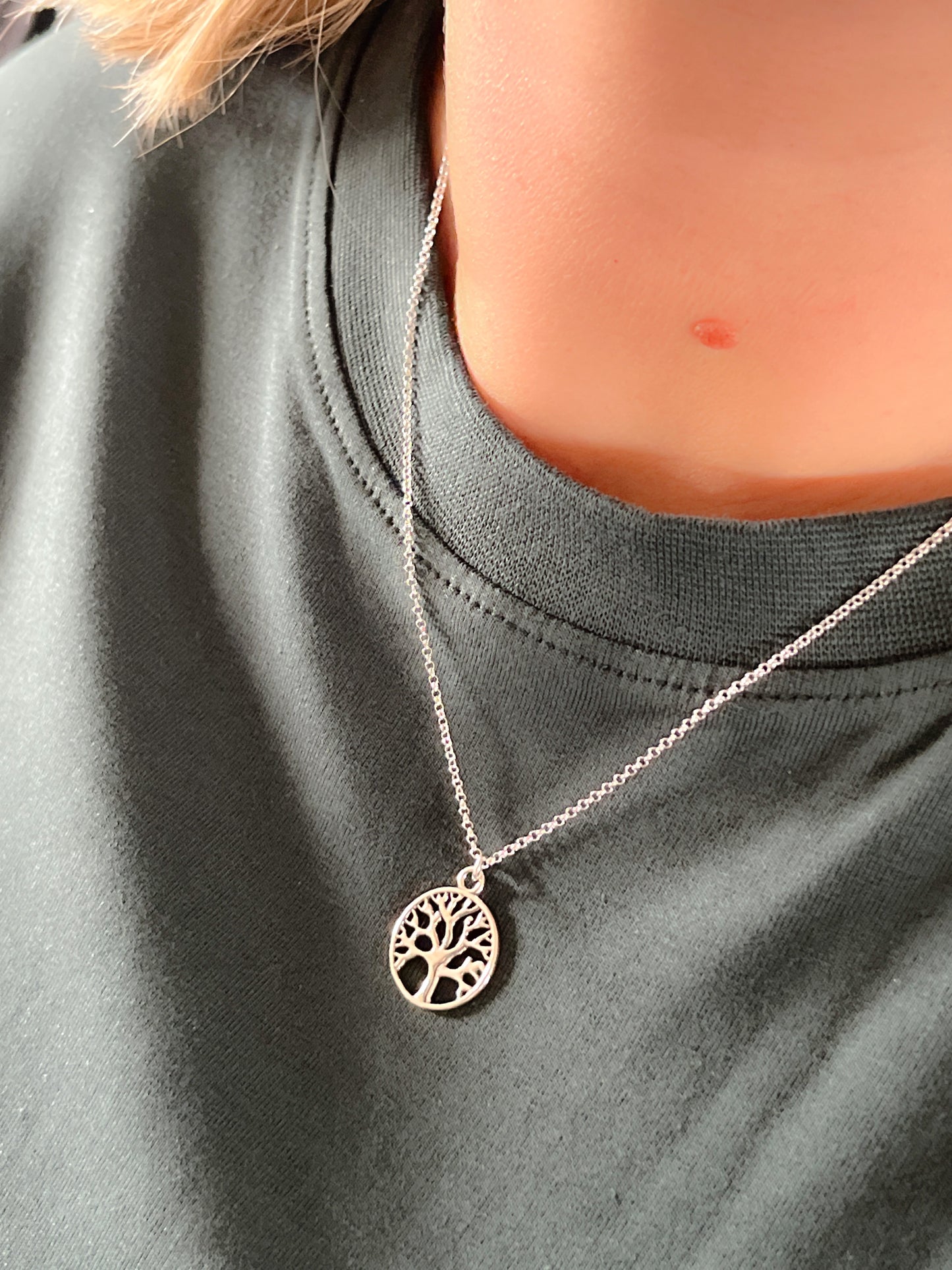 Sterling Silver Tree of Life Necklace