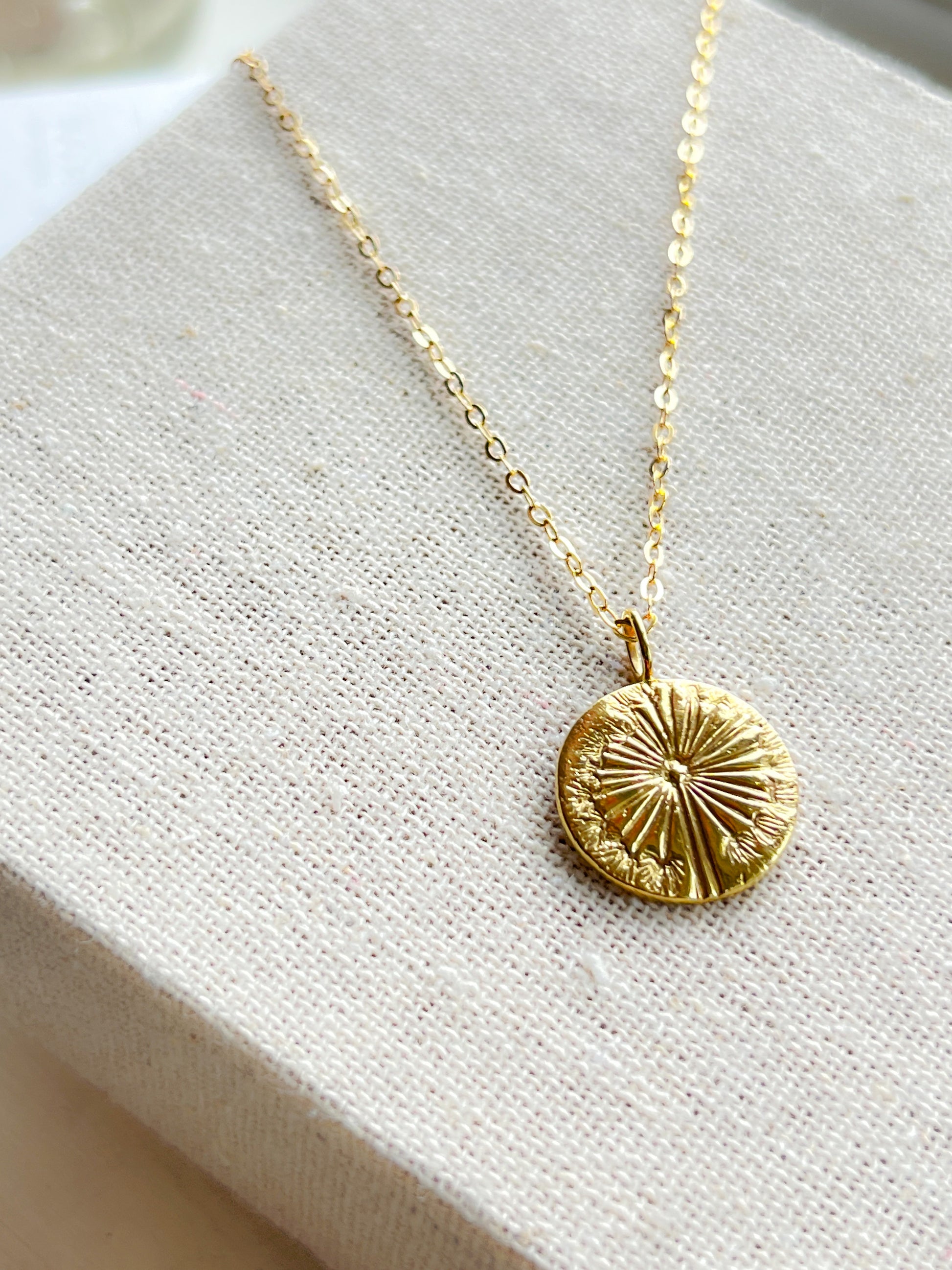 Gold Wish Pendant Necklace - Myleti Jewellery