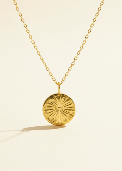 Gold Wish Pendant Necklace - Myleti Jewellery