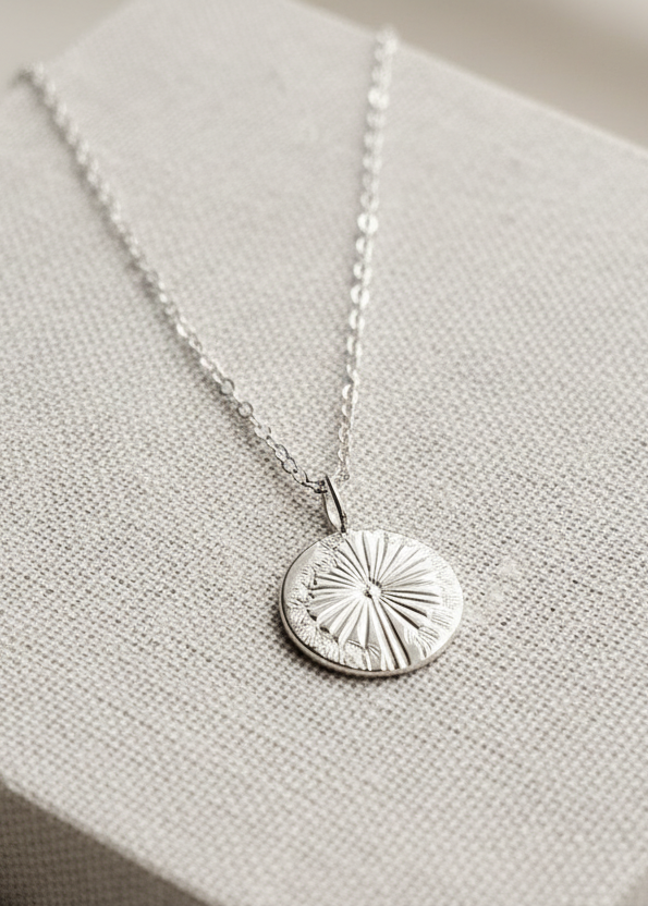 Sterling Silver Wish Pendant Necklace - Myleti Jewellery