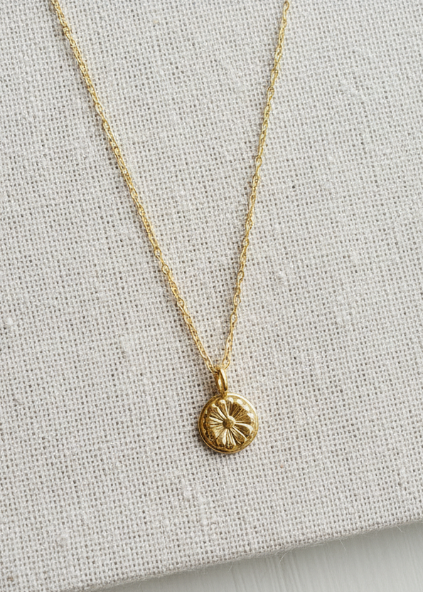 Gold Vermeil Resilience Daisy Necklace