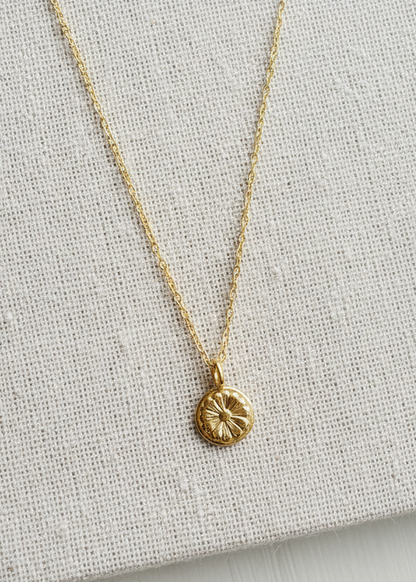 Gold Vermeil Resilience Daisy Necklace