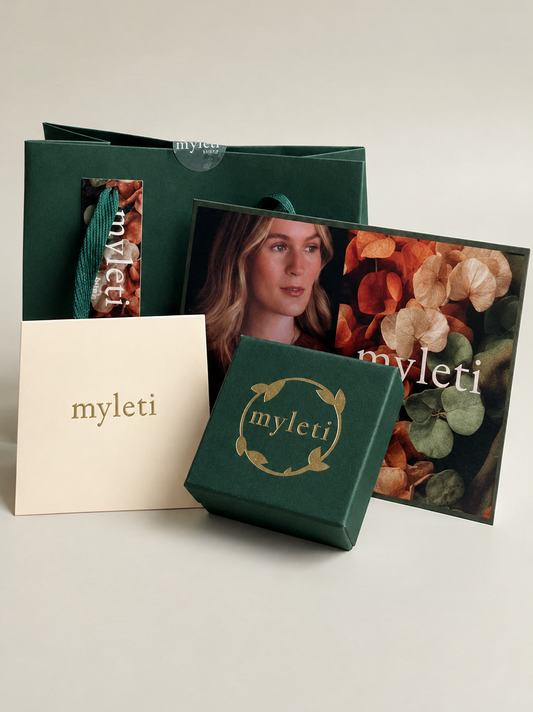 Myleti Gift Box + Gift Bag + Polishing Cloth