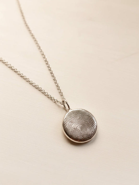 Custom Made Fingerprint Impression Jewellery Kit + Necklace