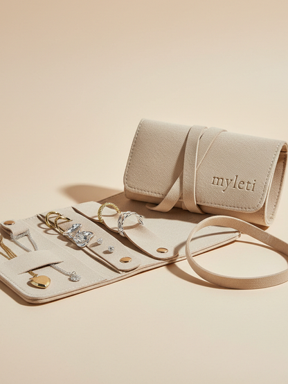 Myleti Jewellery Travel Roll Organiser