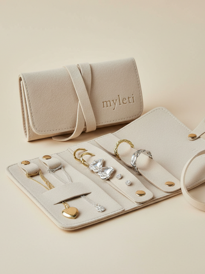 Myleti Jewellery Travel Roll Organiser