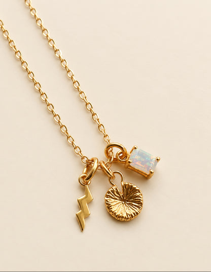 Silver & Gold Fine Chain Necklace