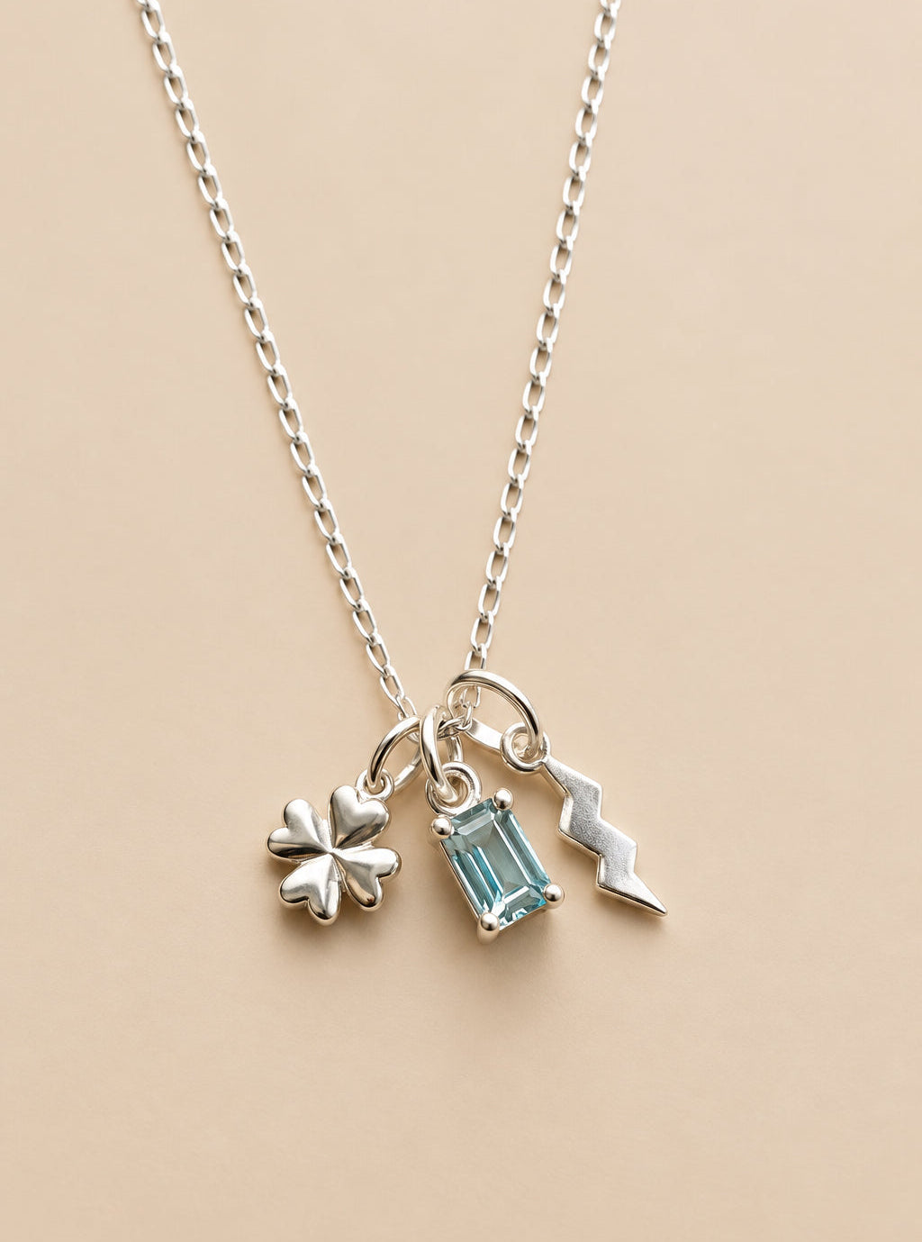 Silver & Gold Fine Chain Necklace