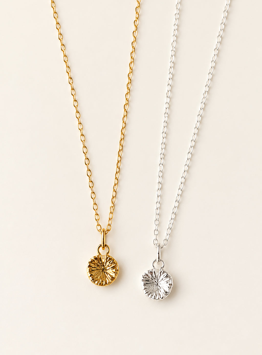 Sterling Silver & Gold Vermeil Mini Wildflower Charm