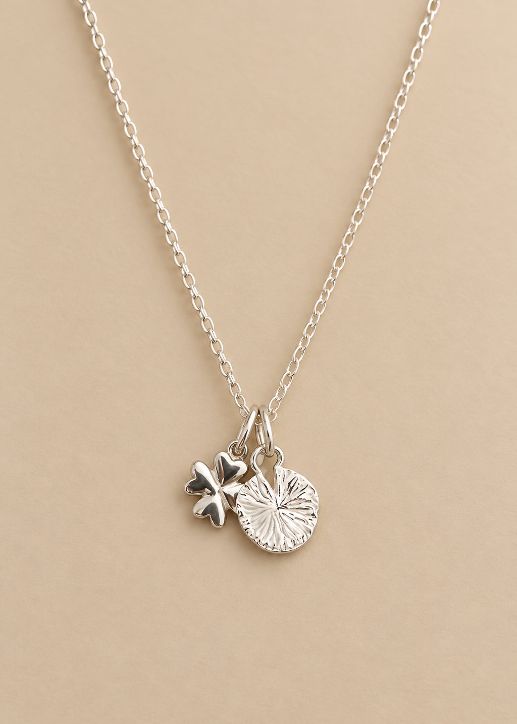 Sterling Silver & Gold Vermeil Mini Wildflower Charm