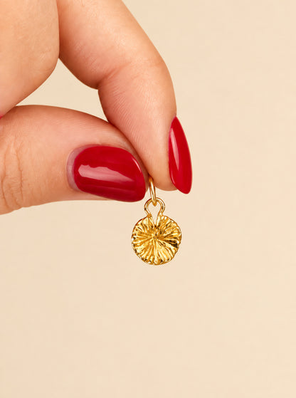 Sterling Silver & Gold Vermeil Mini Wildflower Charm